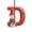 D-D, variant on AZXY Christmas Hanging Ornament, Z Monogram Initial Alphabet Acrylic Christmas Tree Ornament with Snowman, Personalized Custom Xmas Hanging Decor for Christmas Tree, Indoor Home Christmas Decor