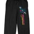 thumbnail image 2 of Morbius Comics Presents Moribus Comic And Logo Men's Black Sleep Pajama Pants-XL, 2 of 7