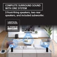 thumbnail image 4 of Sony BRAVIA Theatre System 6, sistema de cine en casa de 5.1 canales, barra de sonido con subwoofer y parlantes traseros, sonido envolvente de Dolby Atmos/DTS:X compatible con HT-S60, 4 of 5