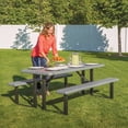 thumbnail image 1 of Lifetime 182.9 cm (6 ft.) Craftsman Folding Picnic Table, 1 of 5