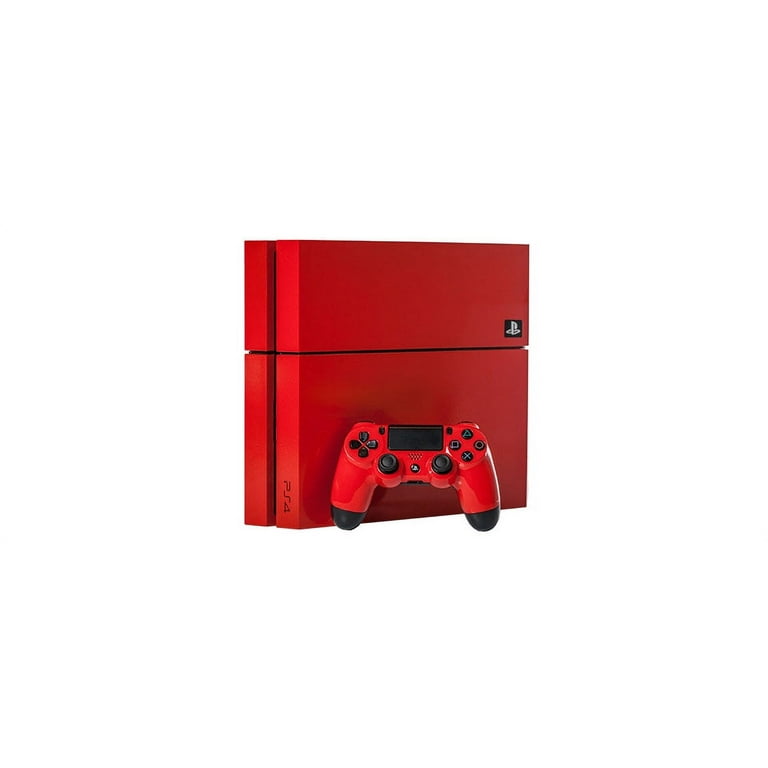 Restored Sony PlayStation 3 PS3 500GB Console Red (Refurbished) 