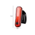 thumbnail image 4 of Red And White Led Bicycle Tail Light Usb Rechargeable Bike Warning Light Rear Suitable For Nighttime Cycling, 4 of 8