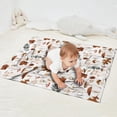 thumbnail image 2 of Fall Mushrooms Leaves Pattern Blanket,Comfortable Soft Flannel Throw Blanket,All Season,Warm Lightweight Blankets for Sofa Bed Couch Living Room Chair,30"x40", 2 of 4