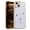White, variant on for iPhone 15 Plus Case Magnetic Ultra Slim Plating Design, TPU + PC Hybrid Shockproof Anti-Scratch Back Cover, Lightweight Drop Protective Phone Case Cover for iPhone 15 Plus, White