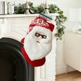 thumbnail image 4 of Tarmeek Christmas Stockings, Cute Santa Knitted Stockings Hanging Christmas Ornamnets, Xmas Stocking for Fireplace Home Decor Party Favors, Christmas Decorations Indoor, 4 of 6