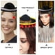 thumbnail image 4 of 3 unids Día de los muertos Diadema de la cabeza Disfraz de Sombrero Mexicano Hairbands Accesorios para el cabello, 4 of 5