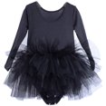 thumbnail image 1 of HTOOQ 1pc Printemps et Automne Enfants Gaze Robe Shaggy Robe Tutu Jupe de Ballet Jupe, 1 of 9