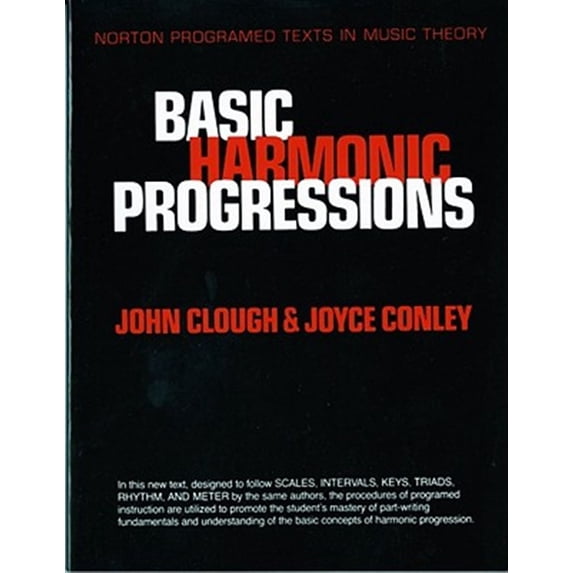 Pre-Owned Norton Programmed Texts in Music Theory Basic Harmonic Progressions, (Paperback)