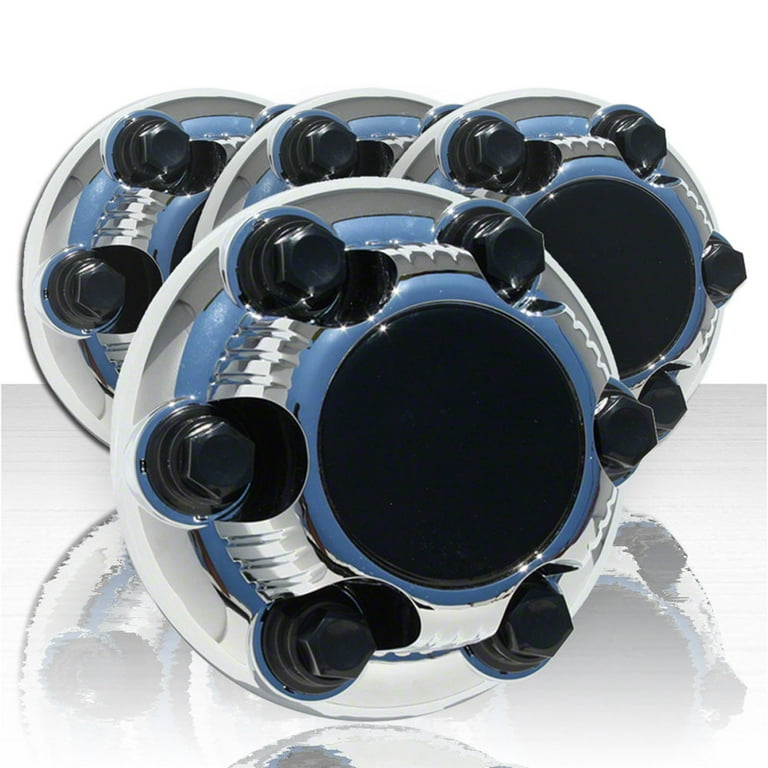 Set of 4 Chrome ABS Center Caps for 1999 2005 Chevy Silverado 1500