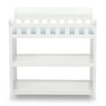 Delta Children Eclipse Changing Table with Pad, White