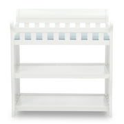 Delta Children Eclipse Changing Table with Pad, White