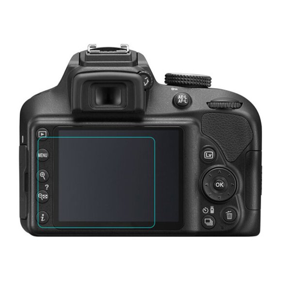 Accesorio protector de pantalla de película de vidrio templado compatible con cámara Nikon D3100/D3200/D3300/D3400