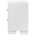 thumbnail image 5 of Jessica 2-drawer Nightstand Snow White, 5 of 13