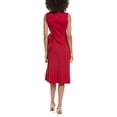 thumbnail image 2 of Theory womens  Aline Wrap Dress, 2, Red, 2 of 3