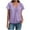 Light Purple, variant on yueewhu Women's Casual Summer T Shirts Short Sleeve V Neck Tops Tshirts (Grey, XL)