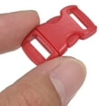 thumbnail image 5 of Uxcell Plastic Buckles 20 Pack Quick Side Release Clips Red 11mm, 5 of 6