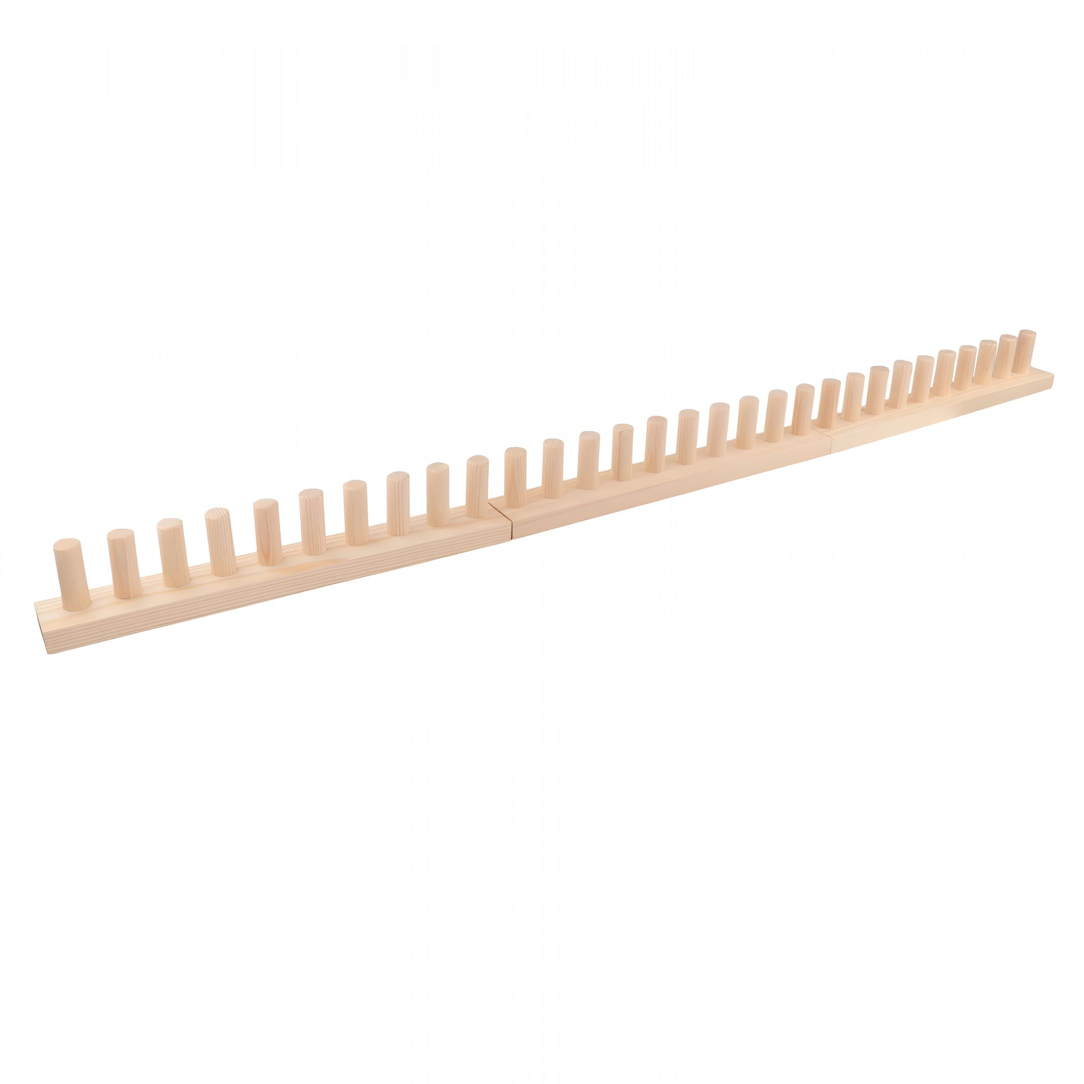 TUWAFE 2026 New Wooden Knitting Loom Frame for Chunky Knit Blankets Diy Knitting Loom Adjustable for Crafting, Knitting Projects, Homemade Blankets, Cozy Decor, Creative Hobbies.