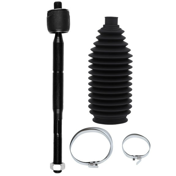 SCITOO 2pcs Front Suspension Kit Inner Tie Rod End w/Steering Boot Fit For 1995-2000 For Toyota Tacoma