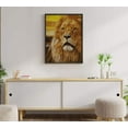 thumbnail image 4 of Diamond Dotz Lord of the Serengeti - Pre-Framed Kit Lion Diamond Painting Kits for Adults - Diamond Art Kits a Relaxing Creative Craft Kit with Dotz Gems 13.7"x17.7", 4 of 5