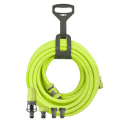 FLEXZILLA Legacy Manufacturing 1/2 x 50 Garden Hose Kit w QD, Nozzle