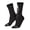 3 Black, variant on Gothic Skull Drape Print Adult Socks for Men & Women,Calf Socks, Ankle Socks,Boots Socks,Breathable Casual Sock,Unisex Crew Socks