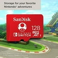 thumbnail image 4 of Compatible con memoria Microsdhc/Sdxc SanDisk 128G Nintendo Switch 128Gb U3 C10 Máx. 100/90Mb/S Lec/Esc, Rojo/Blanco, 4 of 5