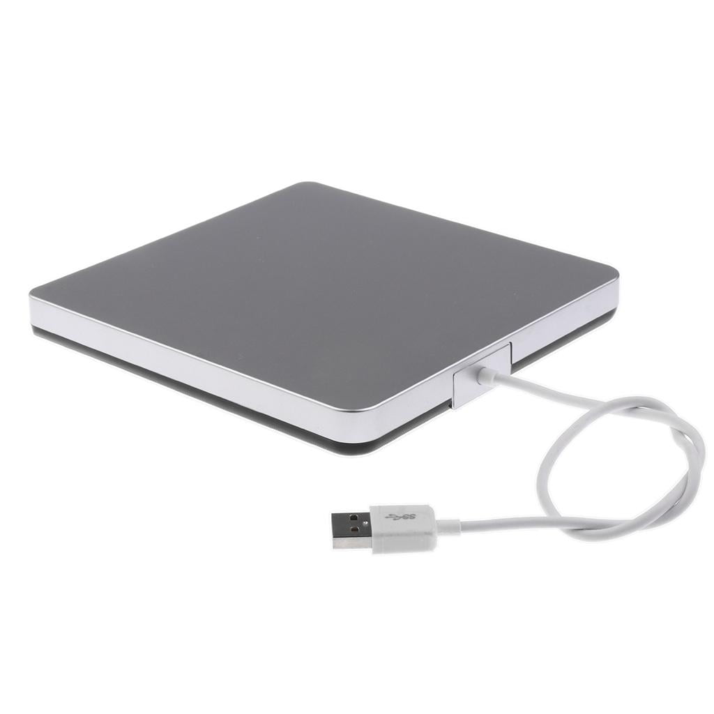USB 2.0 External Drive Burner Writer Writer Support System: MacOSX / 8SE / ME / 200 / XP / Win7 / Win8 / Win10