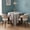 Gray, variant on Modern Kitchen Chair Set of 4, Upholstered Faux Leather Dining Chairs with Curved Back, Easy to Clean for Dining Room Restaurant Cafe, Gray