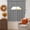 Rock Gray, variant on Rustic Light Gray Swag Curtains for Living Room/Bedroom Windows, Farmhouse Solid Color Kitchen Curtains and Valances Set 36 Inch Length, Light Filtering Swags Valance Curtain Panels