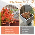 thumbnail image 5 of Waipfaru 12 Bundles Artificial Fall Flowers ,Fake Mums,UV Resistant Fake Greenery,No Fade Faux Flowers for Outside Porch Home Decoration, 5 of 8
