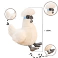 thumbnail image 2 of Simulated Chicken Stuffed Animal Doll - Soft Chicken Plush Toy Gift & Cute Farm Animal Plush Decor, 2 of 5