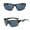 Black Grey, variant on TOP-MAX Outdoor Cycling Glasses, Resin Lens and PC Frame, Anti-UV400 Windproof, for Men and Women (2pcs, Clear)
