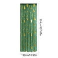thumbnail image 3 of Fmbmuo Christmas Curtains Christmas Tree Print Green Fade Proof Light Filtering Decorations， UV Resistant Art Deco Rod Pocket 1 pcs Window Curtains， Bedroom/Living Room,108 Inch, 3 of 5