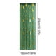thumbnail image 3 of Cortina Navideña Smj251009003 | Decoración Navideña Grande de Poliéster de 132 X 274 Cm | Estampado de Copos de Nieve de Árbol de Navidad Verde y Rojo | Decoración para Fiestas En El Dormitorio y La, 3 of 6