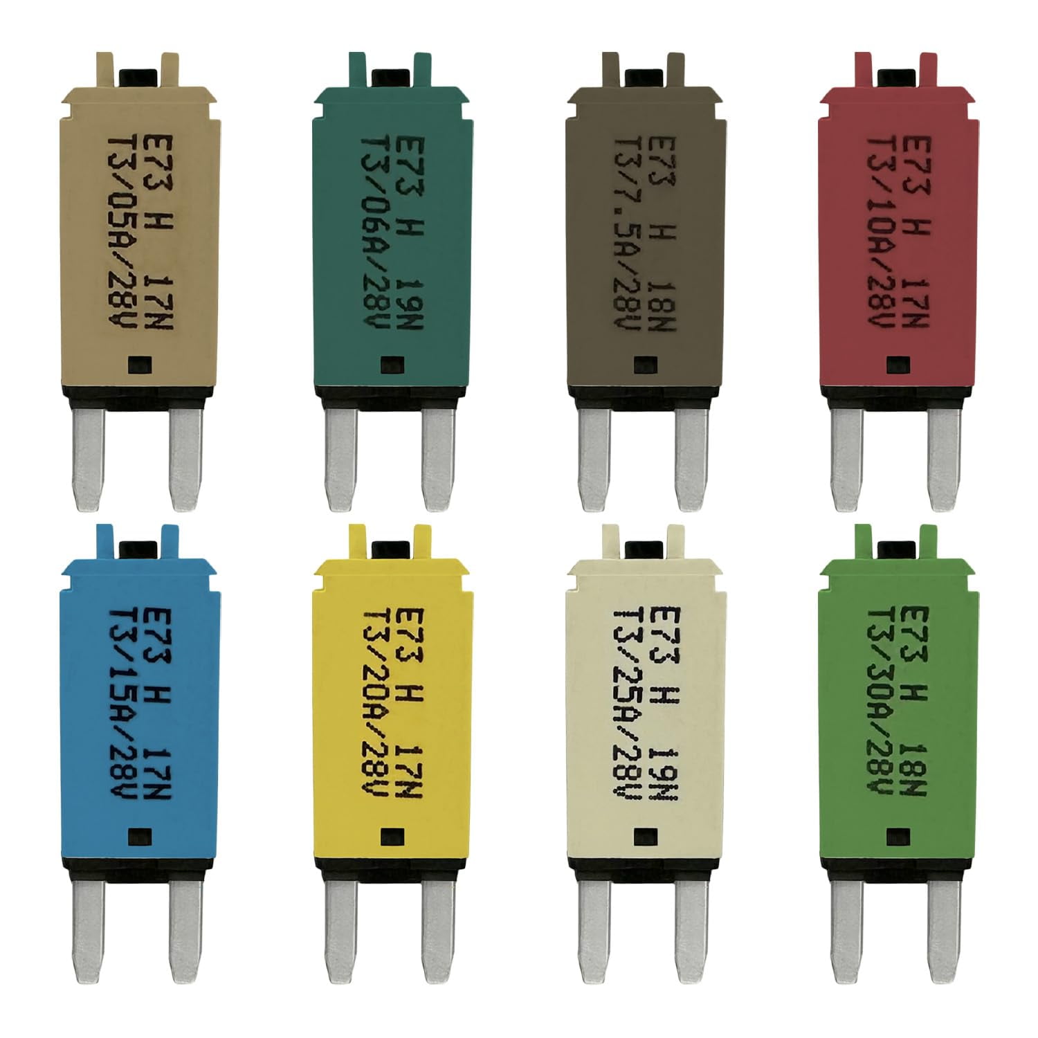 ECSiNG 1PC Fusibile Adatto All'interruttore A Lama 30A Fusibile Ripristinabile Interruttore Fusibile A Ripristino Manuale Per Autoveicoli Auto Camion Veicoli Barche - Foto 4