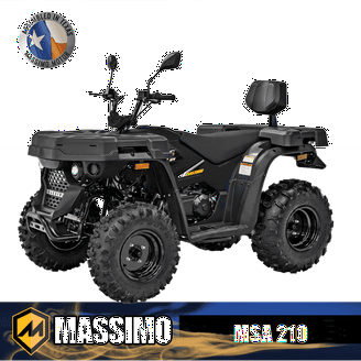 Massimo Rugged 33HP 493cc 4 Stroke Side-by-Side ATV MSA 560 with