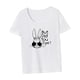 thumbnail image 5 of Camiseta de mujer Trajes de Pascua Disfraz Moda Camiseta de manga corta para viaje de vacaciones S, 5 of 7