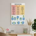 thumbnail image 5 of PREPOSITIONS Poster English Grammar Parts of Speech Grammar Chart Homeschool Decorative Painting Canvas Wall Art Posters for Room Aesthetic, 5 of 6