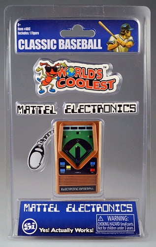 Worlds Coolest Baseball Miniature version of the Classic Mattel 