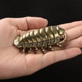 thumbnail image 4 of Misright Brasses Giants Isopod Figurine Multifunctional Antique Ornament for Home Office, 4 of 8