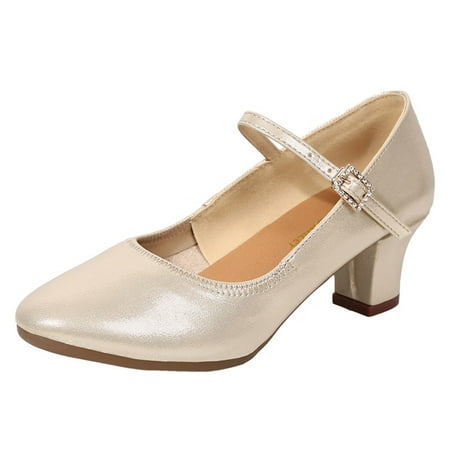 

Womens Sandals Women Fashion Dancing Rumba Waltz Prom Ballroom Latin Salsa Dance Single Shoes Women S Sandals Pu Gold 34