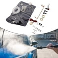 thumbnail image 1 of Classic Car Windshield Washer Pump Bag Kit Jet Button Hose 12V for Most Models, 1 of 10