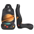 thumbnail image 3 of Sikiie Solar System Paper Art Car Seat Protector 2 Pack Car Seat Cushion Mat, Car Seat Covers for SUV, Truck, Van, 3 of 7