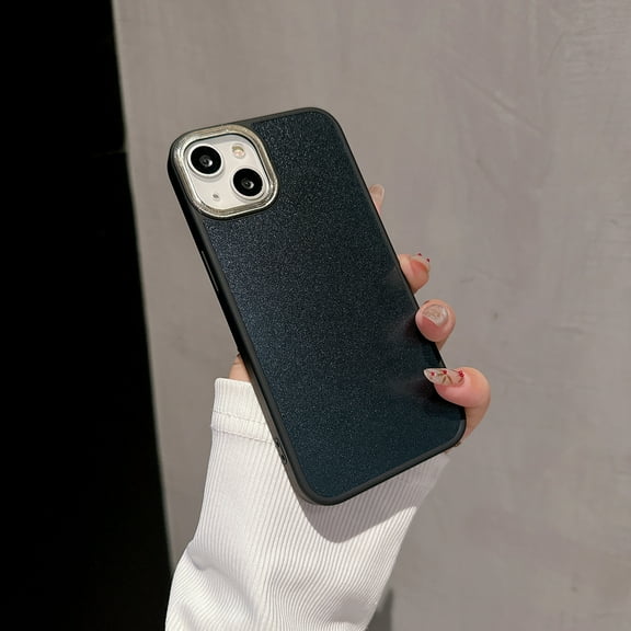 Allytech Slim Matte Case Compatible with iPhone 14, Luxury Solid Color Soft Bumper Shockproof Anti-Scratch Lightweight [Precise Cutouts] Case Cover for iPhone 14 - Black