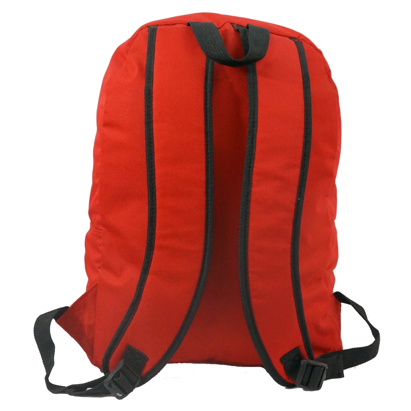 K-Cliffs Unisex Classic School 18" Backpack Red, Elementary-Adult, 100% Polyester