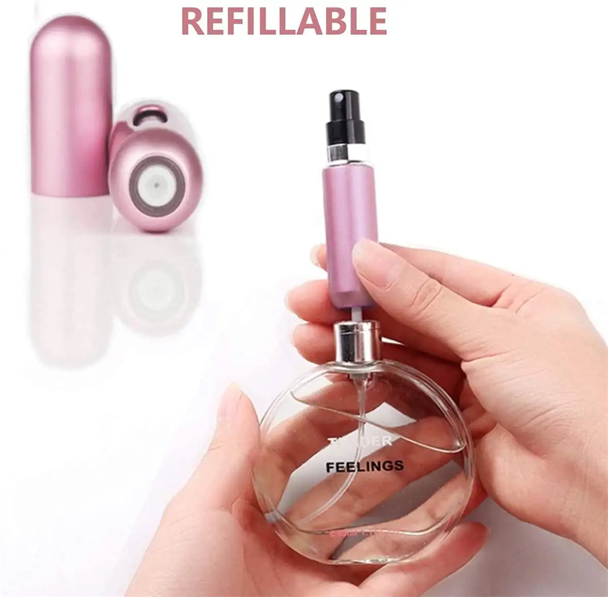 5/8ml Mini Portable Refillable Perfume Spray Bottle – Sunny Days