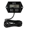 thumbnail image 2 of Runleader Digital Hour Meter Tachometer, Maintenance Reminder, Battery Replaceable, Automatically Shutdown, Use for ZTR Lawn Mower Tractor Generator Marine Snowmobile., 2 of 4