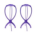 thumbnail image 1 of 2 uds soporte de peluca soporte de peluca portátil soporte de peluca plegable pantalla de peluca duradera herramienta de 13,8 pulgadas soporte de peluca de viaje para todas las pelucas, 1 of 7