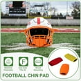 thumbnail image 4 of Football Chin Pad, Football Chin Cover Helmet Pad Polyester & Red Sport Accessories One Size Fits All - Fitting for (Rugby/Lacrosse/Biking), 4 of 7