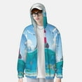 thumbnail image 4 of Gaeub Lighthouse Sea Port Men's and Women's UPF 50+ Long-Sleeved Sun Protection Clothing, Fishing Shirt Long Sleeve Zip - Small, 4 of 9